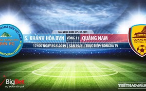 Khánh Hòa vs Quảng Nam: Trực tiếp bóng đá. Trực tiếp V League trên VTV6, BĐTV, FPT