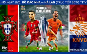 Soi kèo Bồ Đào Nha vs Hà Lan (01h45.10/6) chung kết UEFA Nations League. Trực tiếp Bóng đá TV