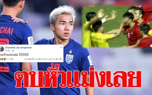 Chanathip Songkrasin xin lỗi CĐV Việt Nam sau khi 'khen' Thitipan tát Văn Hậu