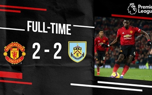 VIDEO bàn thắng M.U 2-2 Burnley: Lindelof giải cứu 'Quỷ đỏ'