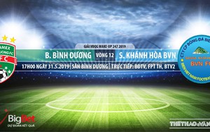 Trực tiếp bóng đá: HAGL vs Hà Nội, Bình Dương vs Khánh Hòa (17h00, 31/05). Xem trực tiếp VTV6