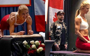 Người phụ nữ Canada lập kỷ lục thế giới khi thực hiện động tác plank hơn 4 tiếng
