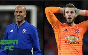 MU lo sốt vó khi Zidane thuyết phục Real chi 75 triệu bảng mua De Gea