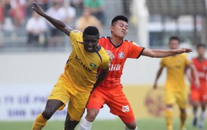 Kết quả bóng đá SLNA 1-0 Bình Định: Sỹ Nam ghi bàn, SLNA giành vé đi tiếp