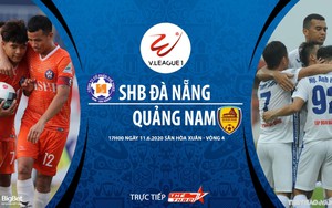 Soi kèo bóng đá SHB Đà Nẵng vs Quảng Nam. Trực tiếp vòng 4 V-League 2020