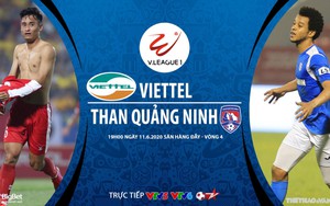 Soi kèo nhà cái Viettel vs Quảng Ninh. VTV6, BĐTV trực tiếp bóng đá Việt Nam hôm nay