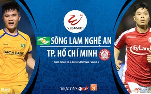 Soi kèo bóng đá SLNA vs TP.HCM. Trực tiếp bóng đá V-League vòng 6