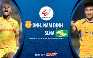 Soi kèo bóng đá Nam Định vs SLNA. Trực tiếp bóng đá Việt Nam. V-League 2020