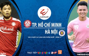 Soi kèo bóng đá TPHCM vs Hà Nội. Trực tiếp bóng đá V-League 2020