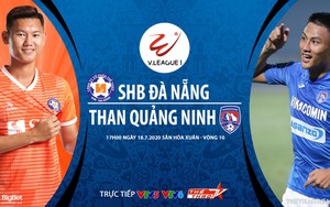 Soi kèo bóng đá SHB Đà Nẵng vs Than Quảng Ninh. Trực tiếp bóng đá V-League 2020