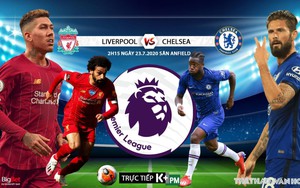 Soi kèo bóng đá. Liverpool vs Chelsea. Trực tiếp ngoại hạng Anh. K+PM