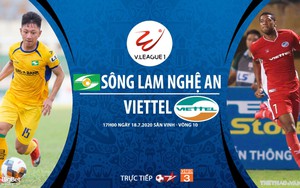 Soi kèo bóng đá SLNA vs Viettel. Trực tiếp bóng đá V-League 2020