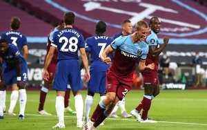 West Ham 3-2 Chelsea: Chelsea thua sốc khi thủng lưới ở phút 89