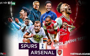 Soi kèo bóng đá Tottenham vs Arsenal. Trực tiếp bóng đá Anh. Trực tiếp K+PM