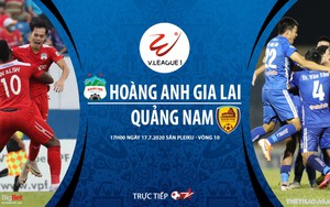 Soi kèo bóng đá HAGL vs Quảng Nam. Trực tiếp bóng đá V League 2020