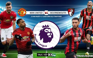 Soi kèo bóng đá MU vs Bournemouth. Trực tiếp bóng đá Ngoại hạng Anh. K+. K+PM