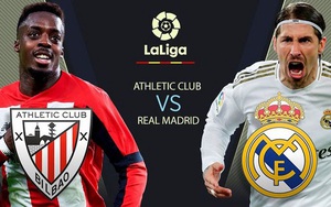 Athletic Bilbao 0-1 Real Madrid: Real Madrid thắng nhờ tình huống penalty gây tranh cãi
