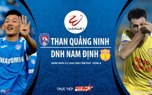 Soi kèo bóng đá Than Quảng Ninh vs Nam Định. Trực tiếp bóng đá V-League 2020