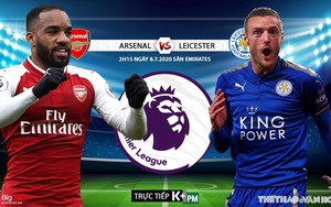 Soi kèo bóng đá Arsenal vs Leicester. Bóng đá Ngoại hạng Anh. Trực tiếp K+, K+PM