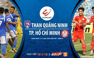 Soi kèo bóng đá Than Quảng Ninh vs TPHCM. Trực tiếp bóng đá Việt Nam