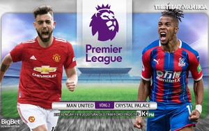 Soi kèo nhà cái MU vs Crystal Palace. Vòng 2 Ngoại hạng Anh. Trực tiếp K+PM