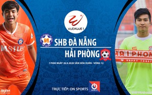 Soi kèo bóng đá Đà Nẵng vs Hải Phòng. Trực tiếp bóng đá V-League 2020