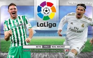 Soi kèo nhà cái Betis vs Real Madrid. Vòng 3 La Liga. Trực tiếp BĐTV