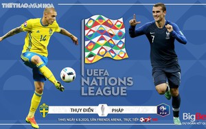 Soi kèo nhà cái Thụy Điển vs Pháp. UEFA Nations League 2020/2021. Trực tiếp BĐTV
