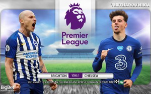 Soi kèo, nhận định Brighton vs Chelsea. Vòng 1 Ngoại hạng Anh. Trực tiếp K+ PM