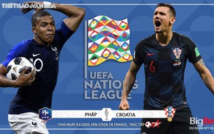 Soi kèo nhà cái Pháp vs Croatia. UEFA Nations League 2020/2021. Trực tiếp BĐTV
