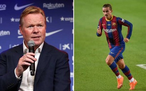 Barca: Koeman lên tiếng 'dằn mặt' sau phàn nàn của Griezmann