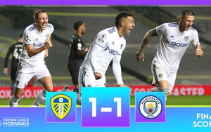 Leeds 1-1 Man City: Sắm trung vệ đắt giá, Man City vẫn mất điểm vì sai lầm hàng thủ