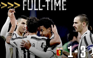 Genoa 1-3 Juventus: Ronaldo và Dybala nổ súng, Juve thu hẹp khoảng cách với Milan