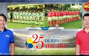 Tái hiện trận derby lớn nhất trong lịch sử bóng đá Việt Nam - Công an Hà Nội vs CLB Quân đội