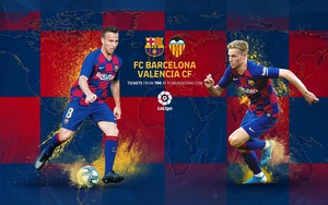 Kết quả Barcelona 2-2 Valencia: Messi và Araujo ghi bàn, Barcelona vẫn không giành được chiến thắng