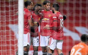 MU 2-1 Aston Villa: Martial và Bruno Fernandes ghi bàn, MU bằng điểm Liverpool