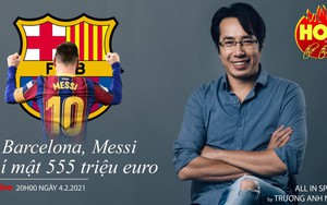 Barca, Messi và bí mật bản hợp đồng 555 triệu euro