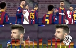 Pique cãi nhau với Griezmann khi bị PSG dồn đến mức ngạt thở