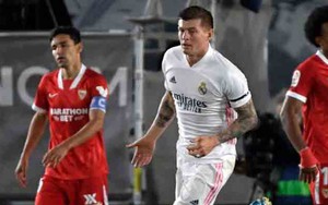 Real Madrid 2-2 Sevilla: Kroos tỏa sáng, Real Madrid vẫn bỏ lỡ cơ hội đoạt ngôi đầu bảng
