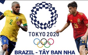 Xem trực tiếp bóng đá Olympic hôm nay: U23 Brazil vs Tây Ban Nha (VTV6)