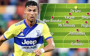 MU sẽ dùng đội hình nào với Ronaldo?