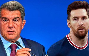 Chủ tịch Laporta đã hy vọng Messi chơi miễn phí cho Barcelona