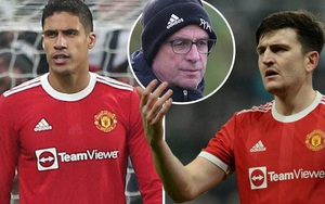 MU vs Burnley: HLV Rangnick vẫn tin tưởng Maguire và Varane