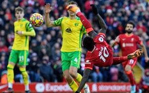 Liverpool 3-1 Norwich: Mane lập siêu phẩm, Liverpool ngược dòng thành công