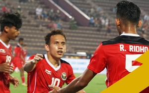 U23 Indonesia 4-1 U23 Timor Leste:U23 Indonesia 'phả hơi nóng' vào U23 Việt Nam