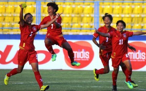KẾT QUẢ bóng đá Nữ Timor Leste 0-7 Myanmar, nữ Đông Nam Á