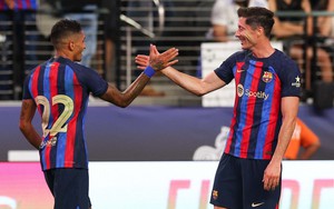 'Siêu phẩm' của Raphinha giúp Barca đánh bại Real Madrid