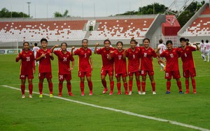 U18 nữ Việt Nam 4-1 U18 nữ Myanmar: U18 nữ Việt Nam cách chức vô địch 1 trận đấu