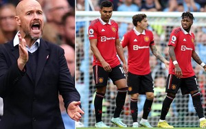 MU: HLV Ten Hag chỉ trích học trò 'không dũng cảm, thiếu tính chiến đấu'