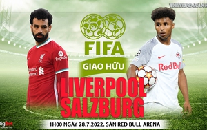 Soi kèo nhà cái Liverpool vs Salzburg. Nhận định, dự đoán bóng đá Giao hữu CLB (01h00, 28/7)